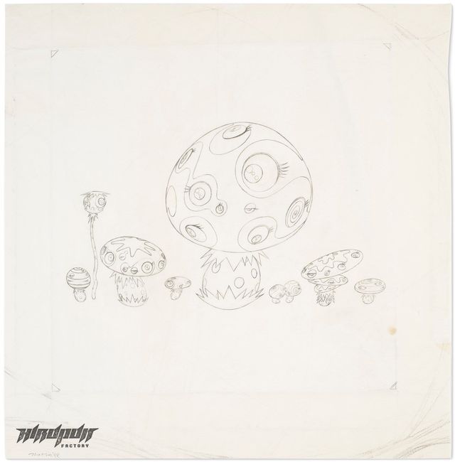 Study for Small Mushroom Painting