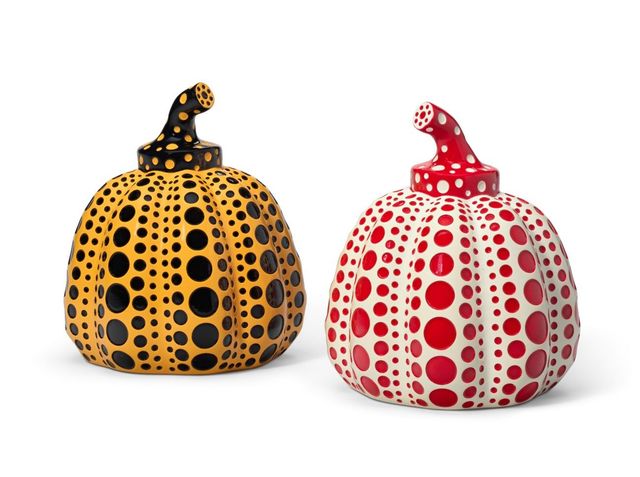 Yellow Pumpkin and Red Pumpkin