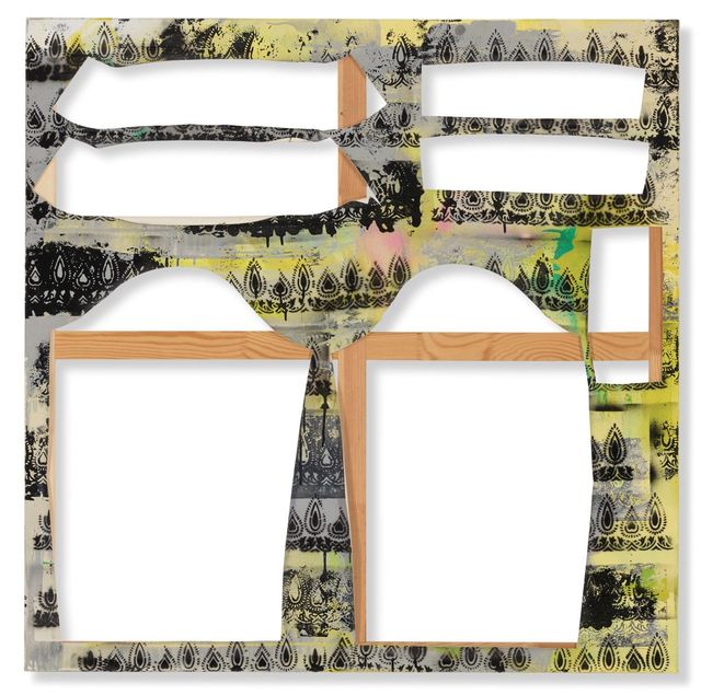 Pattern Painting- Cutout- Slightly Folk Design (03)