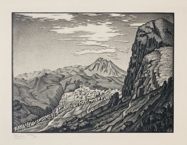 Caltavuturo in the Madonie Mountains (C. in the Madonie), Sicily