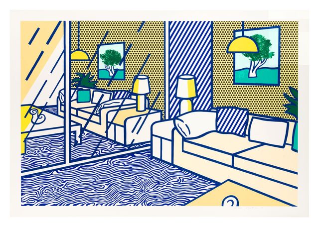 Blue Floor, From The Interior Series