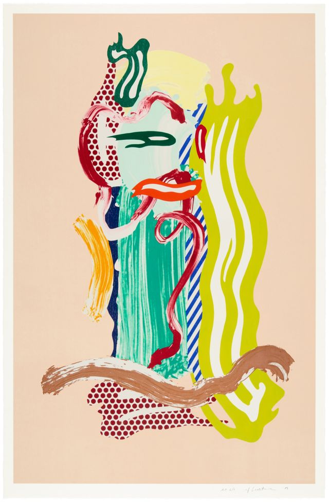 Portrait, From The Brushstroke Figures Series