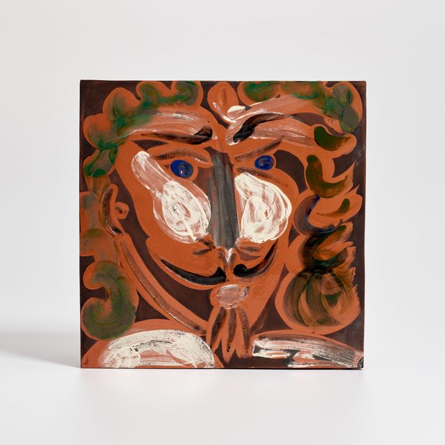 Visage à la barbiche (Face with Goatee) (A.R. 600)