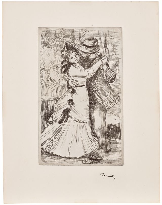 La danse à la campagne, 2e planche (Dance in the Country, 2nd plate) (D. 2, S. 2)