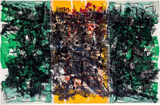 Triptyque orange (Orange Triptych) (R. 1967.02EST.LI)