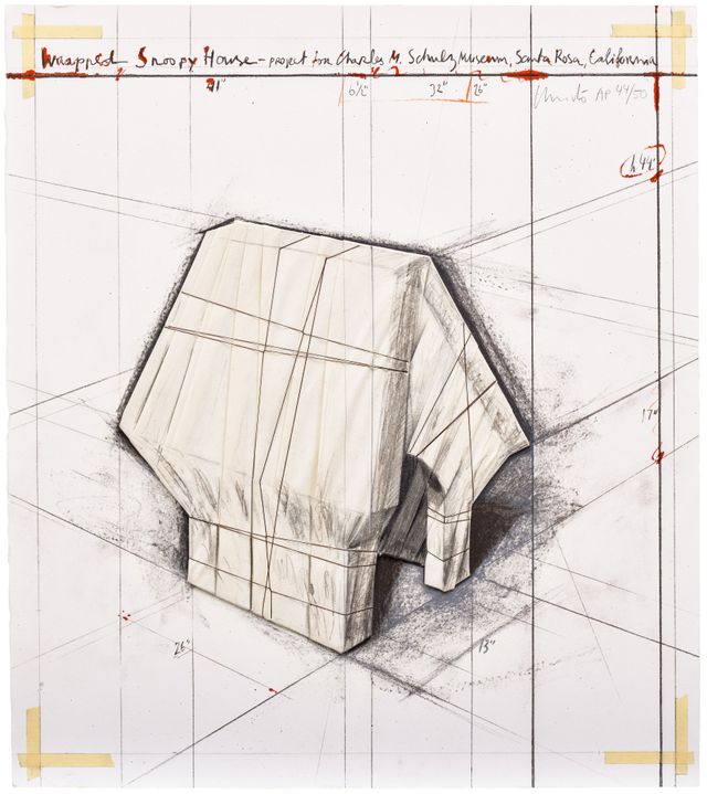 Wrapped Snoopy House, Project for Charles M. Schulz Museum (S. 188)