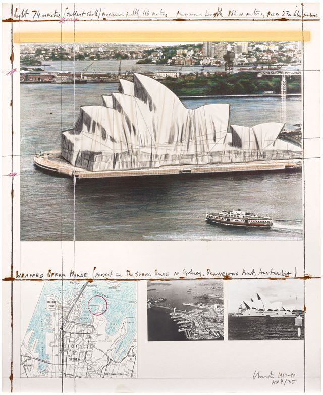 Wrapped Opera House, Project for Sydney (S. 155)
