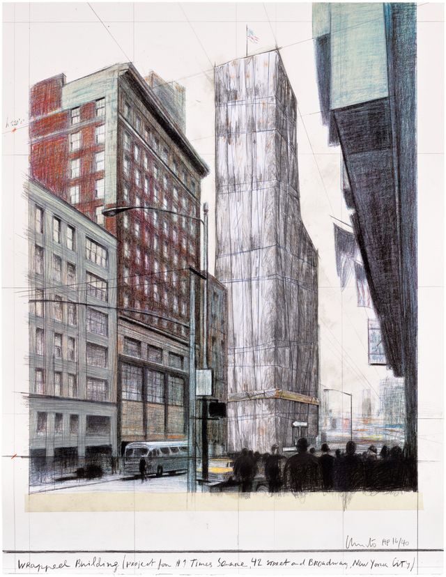Wrapped Building, Project for #1 Times Square (S. 187)