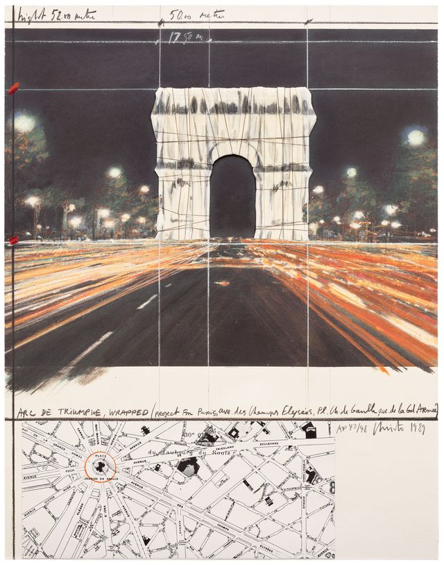 Arc de Triomphe, Wrapped, Project for Paris (S. 144)