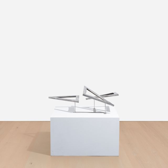 Three Open Triangles Horizontal