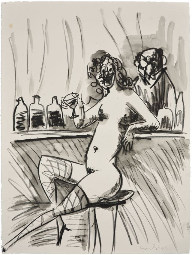 Figures at a Bar