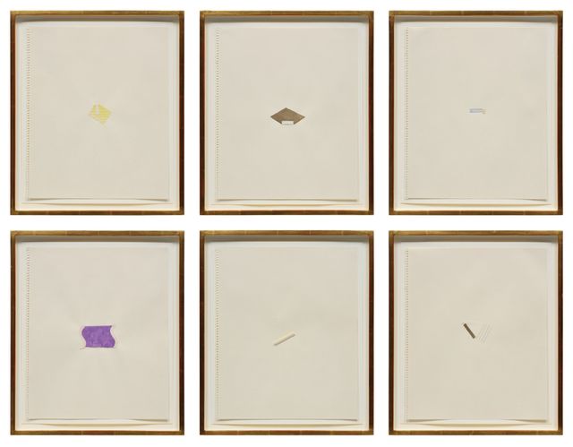 Collage Drawings VII, #6 - #11