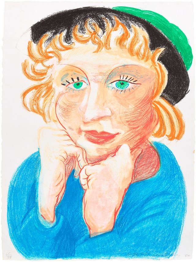 Celia with Green Hat, from Moving Focus (T.G. 274, M.C.A.T. 268)