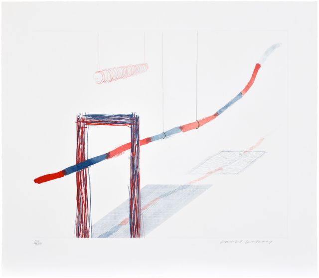 It Picks Its Way, plate 4 from The Blue Guitar (S.A.C. 202, M.C.A.T. 181)