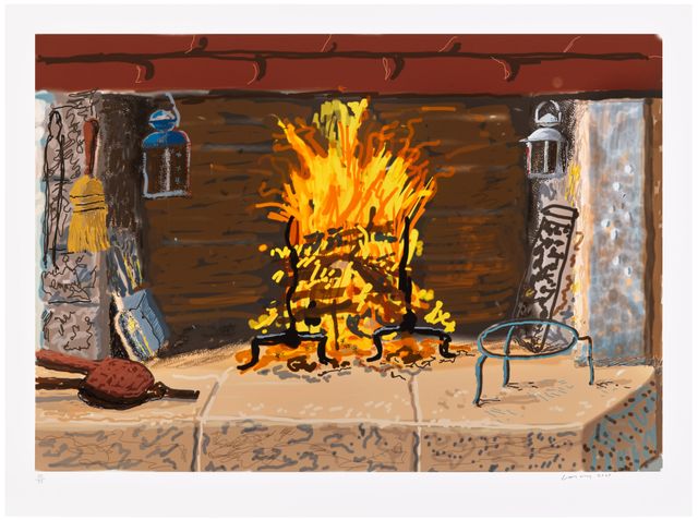 A Bigger Fire, from My Normandy