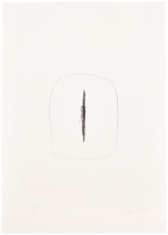 Concetto Spaziale (Space Concept), from Presenze (R. & R. L-24)