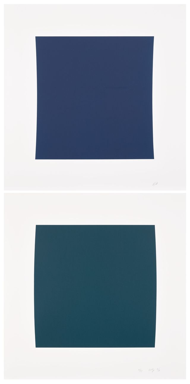 Diptych: Dark Blue/Dark Green (G. 1889, A. 298)