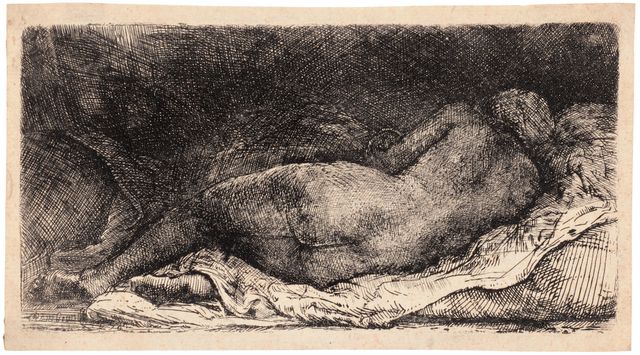 Nude Lying Down (B., Holl. 205; H. 299; New Holl. 308)