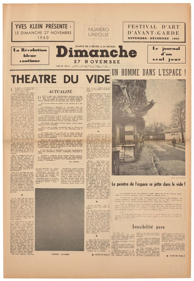 Dimanche – Le Journal d'un seul jour (The Newspaper of Single Day)