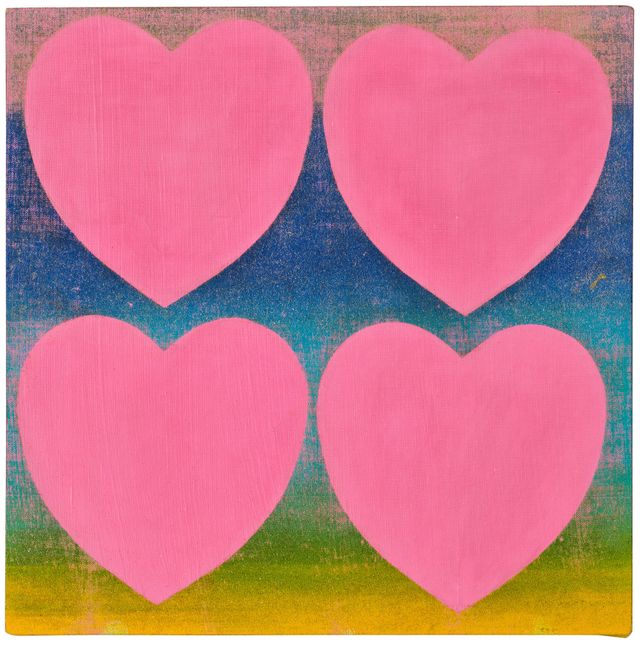 Hearts Pink