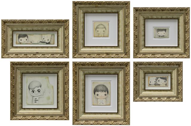 Six Works: (i) Two Faces (#51); (ii) It Wasn’t Me (#40); (iii) Bound (#33); (iv) Untitled; (v) Who Would I Be, If I Could Be; (vi) It Can Only Be Me