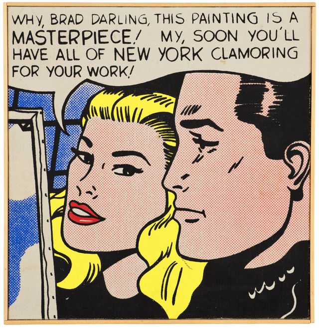 Roy Lichtenstein, "Masterpiece," 1962