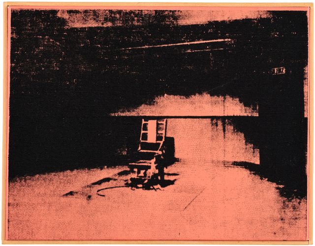 Andy Warhol, 'Orange Electric Chair', 1963