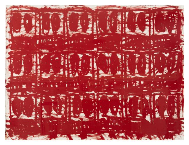 Untitled Anxious Red Drawing