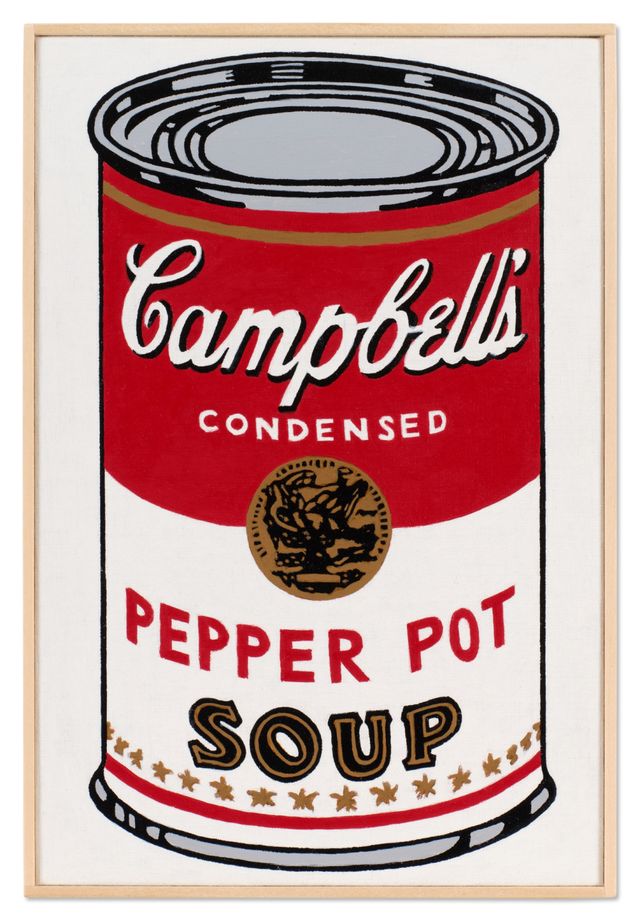 Andy Warhol 'large Campbell's Soup Can, Pepper Pot,' 1964