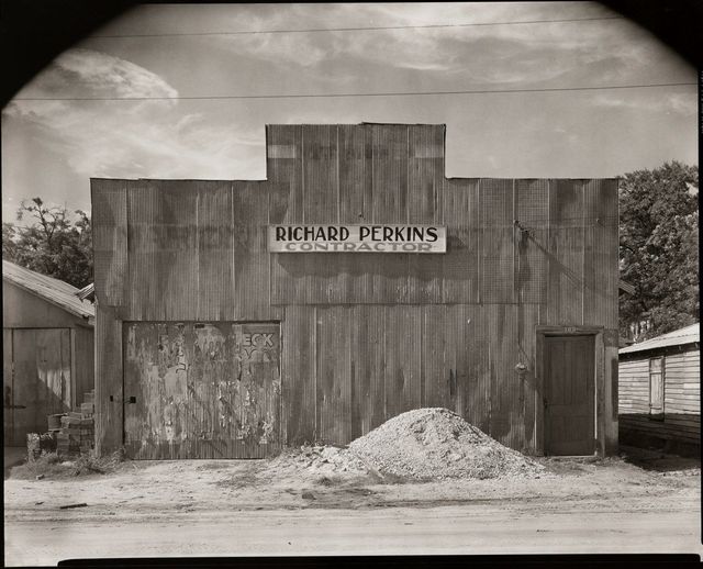 Tin building, Moundville, Alabama (Richard Perkins, contractor), 1936