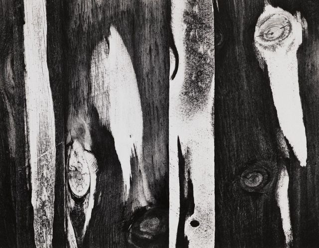 Boards and Paint (Weathered Wood), 1959