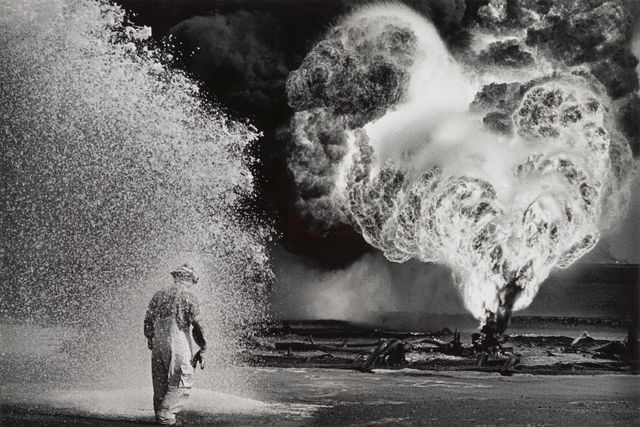 Fireball, Greater Burhan Oil Field, Kuwait, 1991