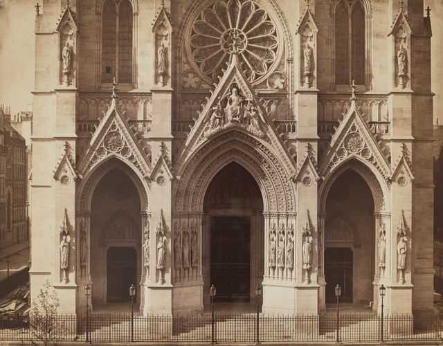 Église Sainte-Clotilde, Paris, c. 1857