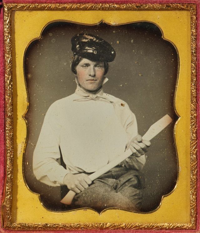 Man with Axe Handle, c. 1850