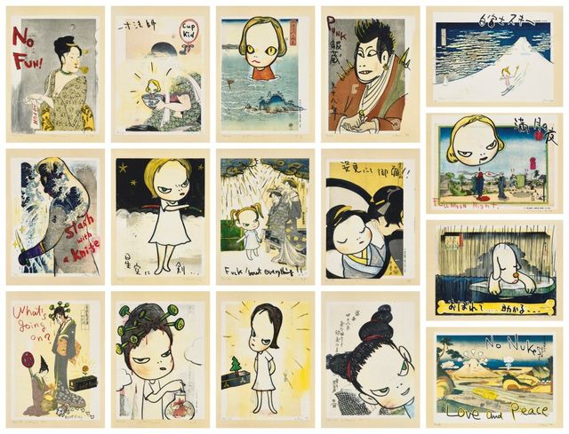 In the Floating World (set of 16)