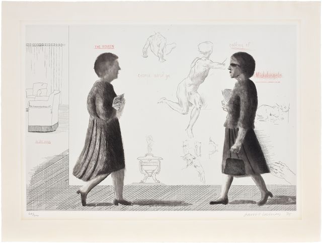 Homage to Michelangelo, from Omaggio a Michelangelo (S.A.C. 173, M.C.A.T. 162)