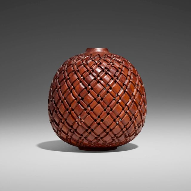 Basketweave vessel