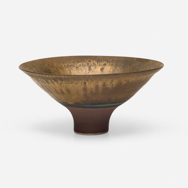 Exceptional footed bowl