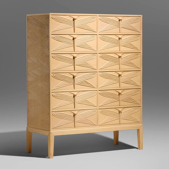 Dragonfly chest of drawers