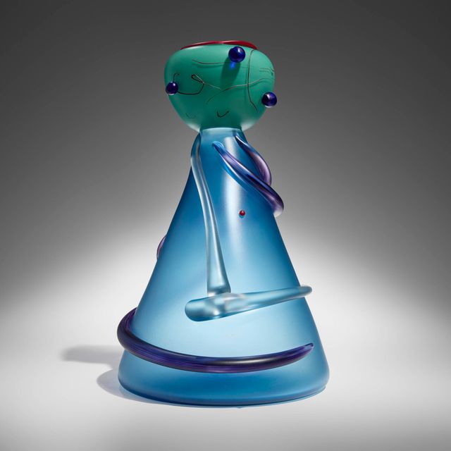 Chapeau (from the Abstract Heads series); Chapeau drawing (two works)