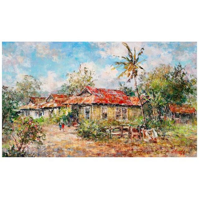 Plantation Houses 18 x 30 in. (45.7 x 76.2 cm)