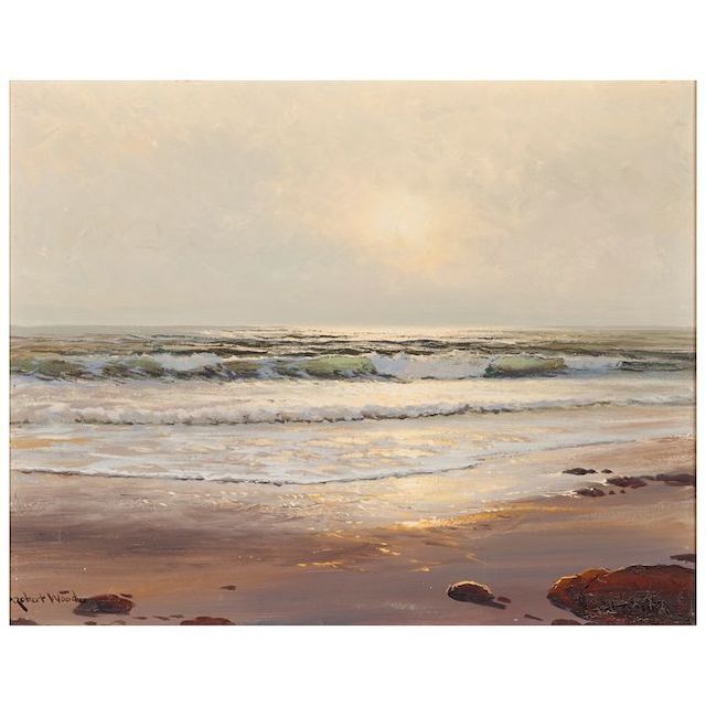 Shore of Laguna 16 x 20 in.