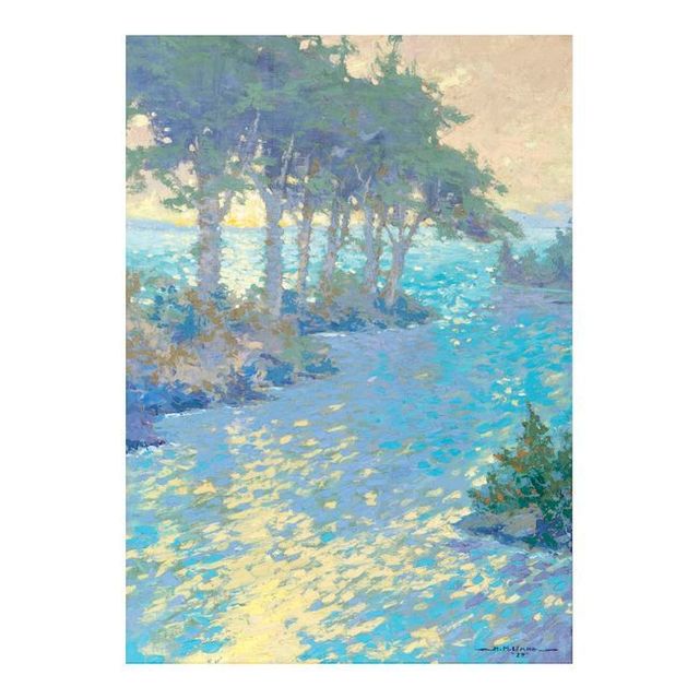 Glimmering Sunset 18 1/4 x 13 1/8 in.