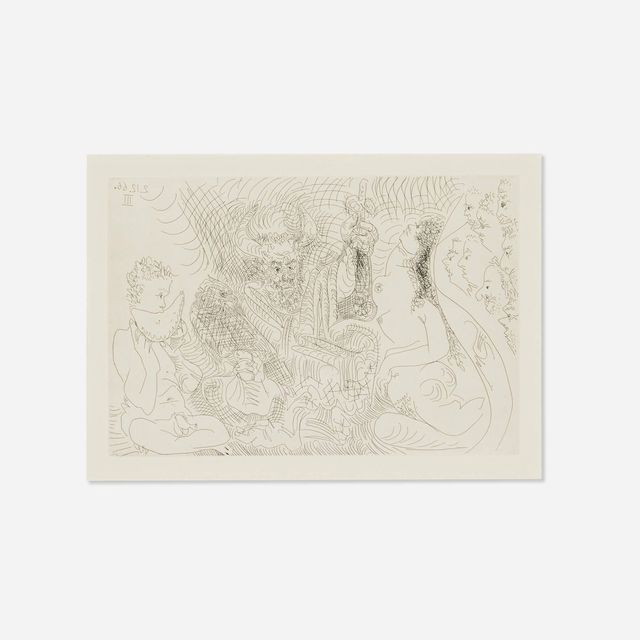 Untitled (from El Entierro del Conde de Orgaz portfolio)