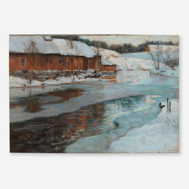 The Lysaker River in Winter