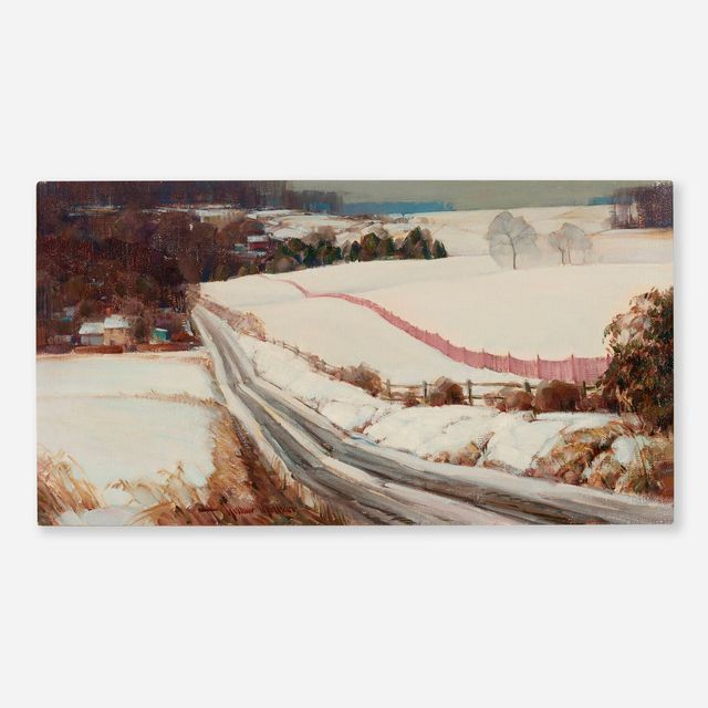 Terwood Road in Winter