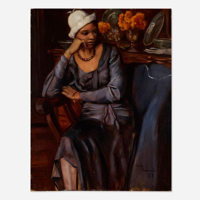 Woman with a Cloche Hat