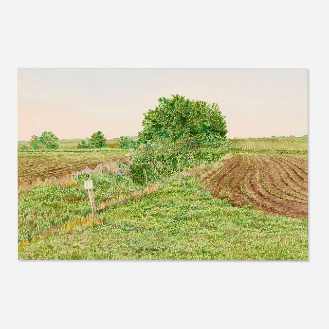 Plowed Field, #20 (from the Illinois Landscape Series Two)