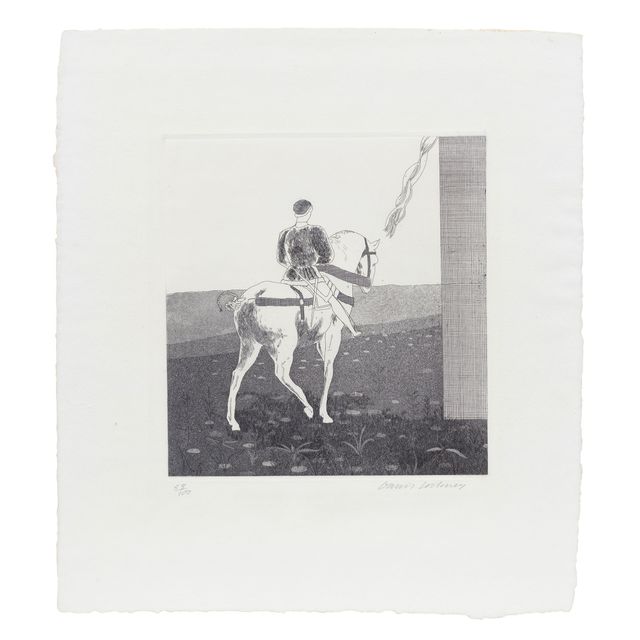 Rapunzel, Rapunzel, let down your hair, from Illustrations for Six fairy Tales for the Brothers Grimm