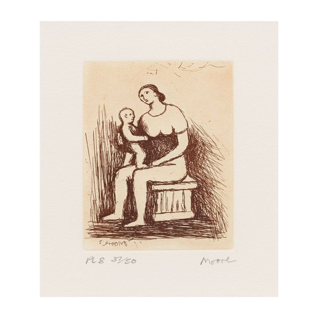 Plate Eight, from Mother and Child